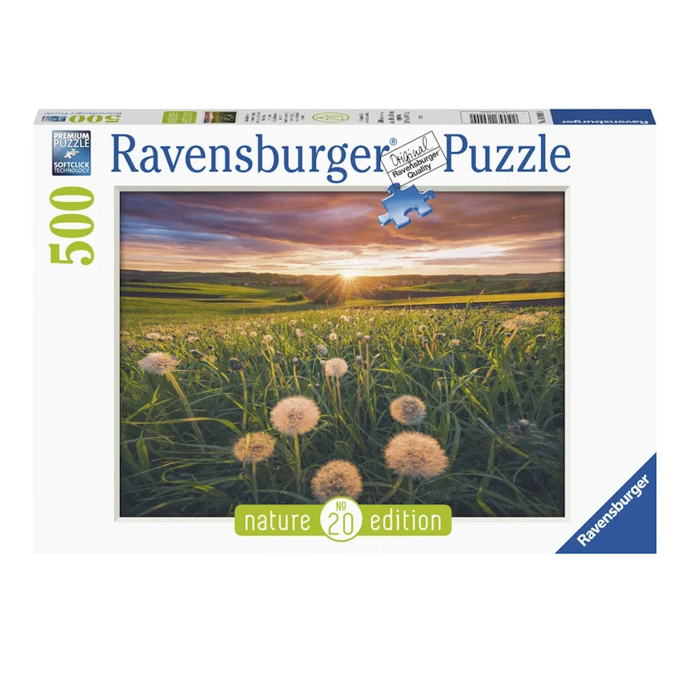 Ravensburger 500 Piece Puzzle - Dandelions at Sunset