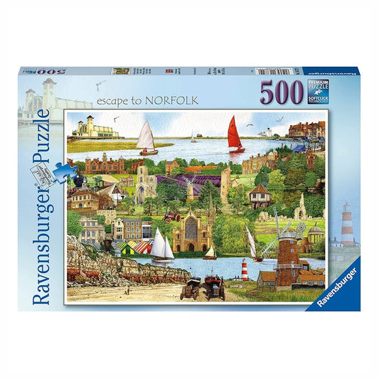 Ravensburger 500 Piece Puzzle - Escape to Norfolk