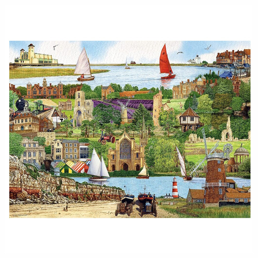 Ravensburger 500 Piece Puzzle - Escape to Norfolk