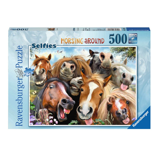 Ravensburger 500 Piece Puzzle - Horsing Around