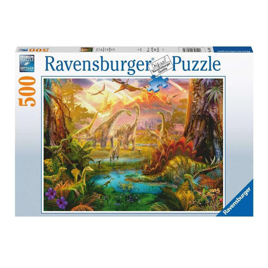 Ravensburger 500 Piece Puzzle - Land of the Dinosaurs
