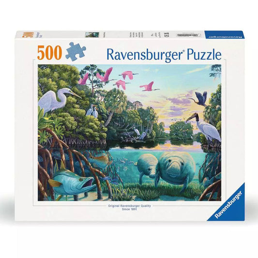Ravensburger 500 Piece Puzzle - Manatee Moments
