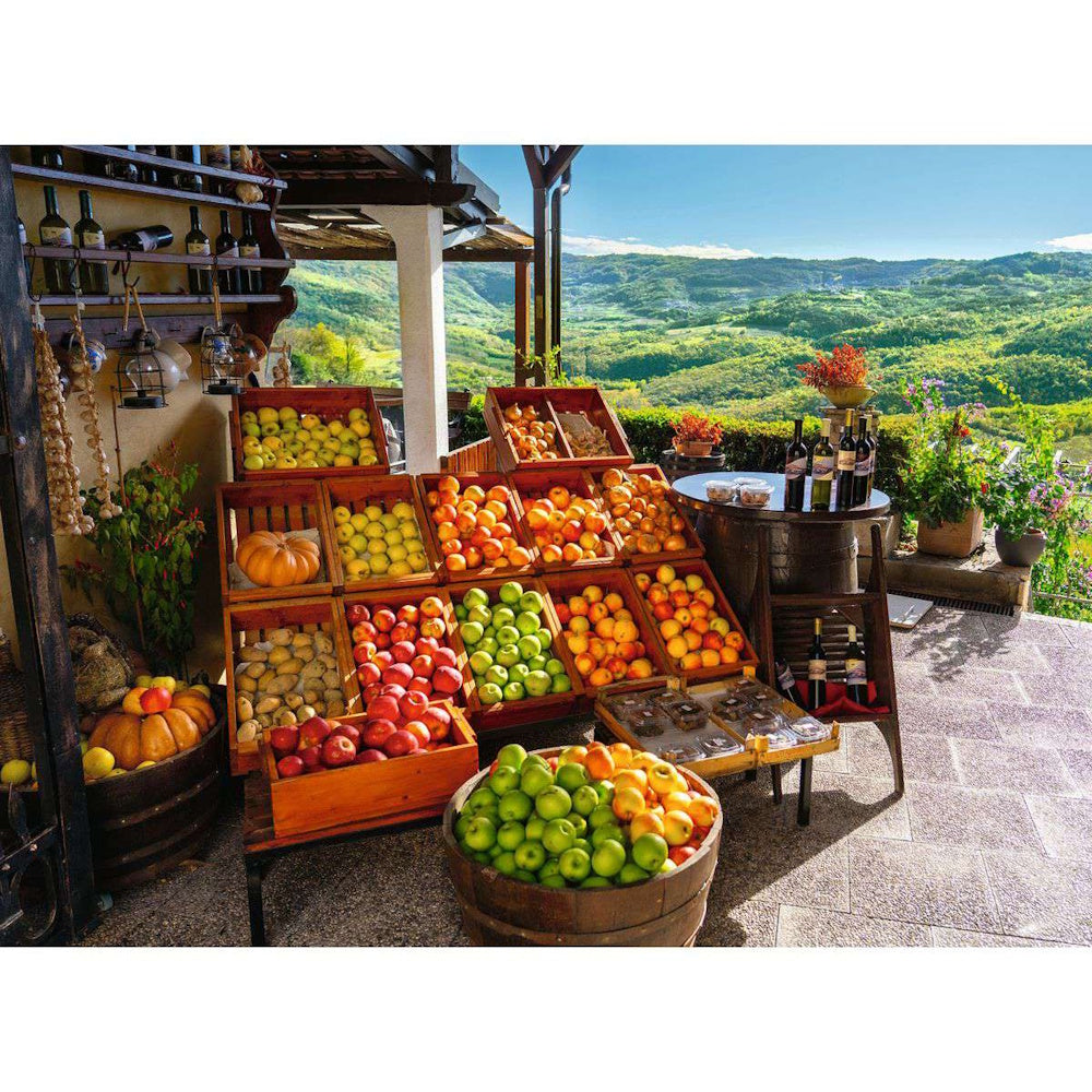 Ravensburger 500 Piece Puzzle - Fruit & Vegetable Market, Croatia