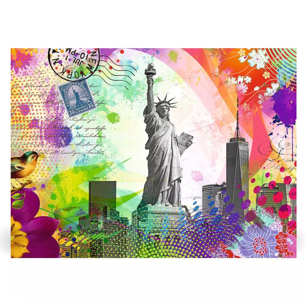 Ravensburger 500 Piece Puzzle - New York Postcard