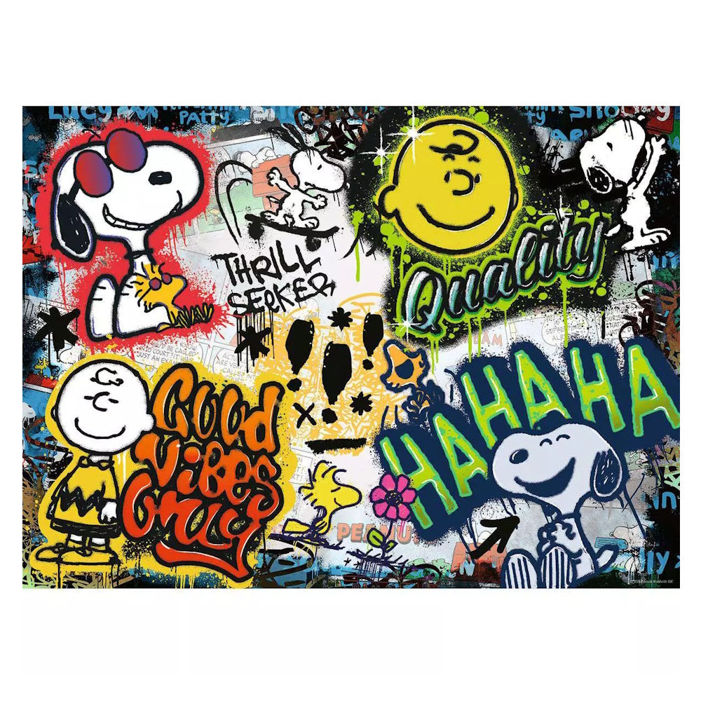 Ravensburger 500 Piece Puzzle - Peanuts Graffiti