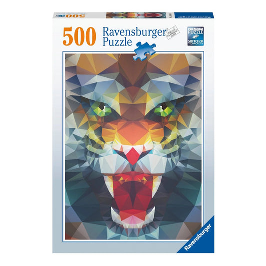Ravensburger 500 Piece Puzzle - Polygon Lion