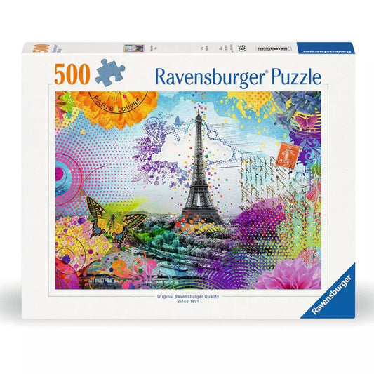 Ravensburger 500 Piece Puzzle - Postcard from Paris