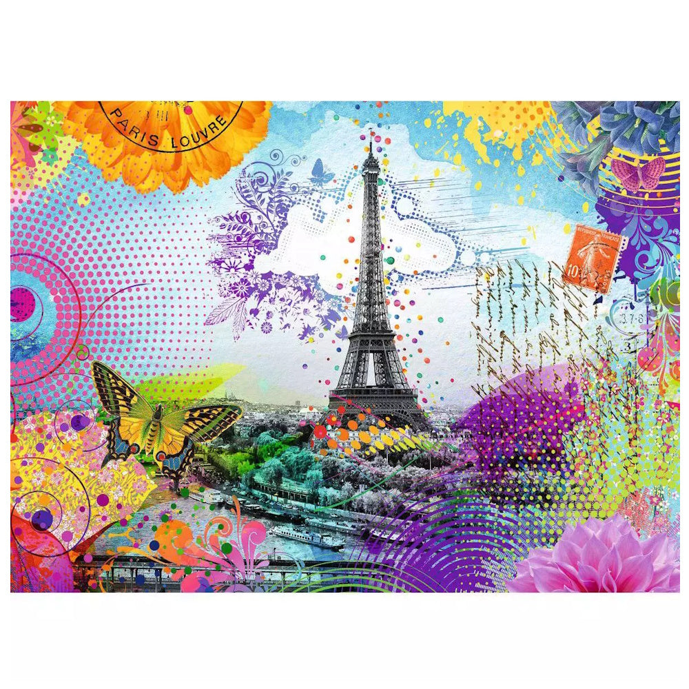 Ravensburger 500 Piece Puzzle - Postcard from Paris