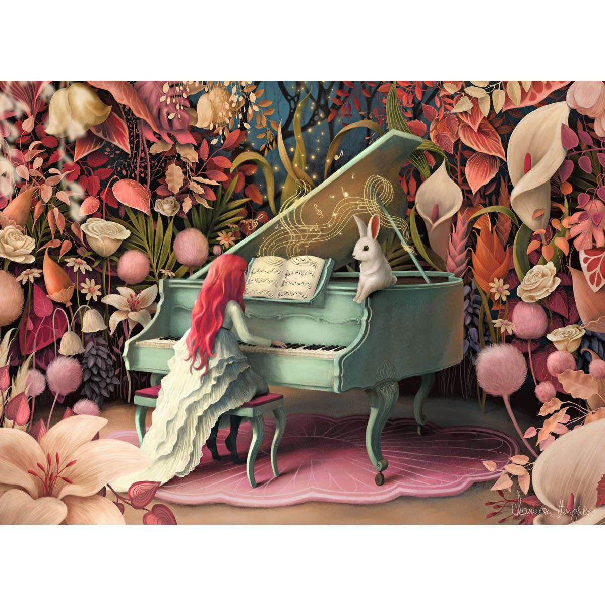 Ravensburger 500 Piece Puzzle - Rabbit Recital