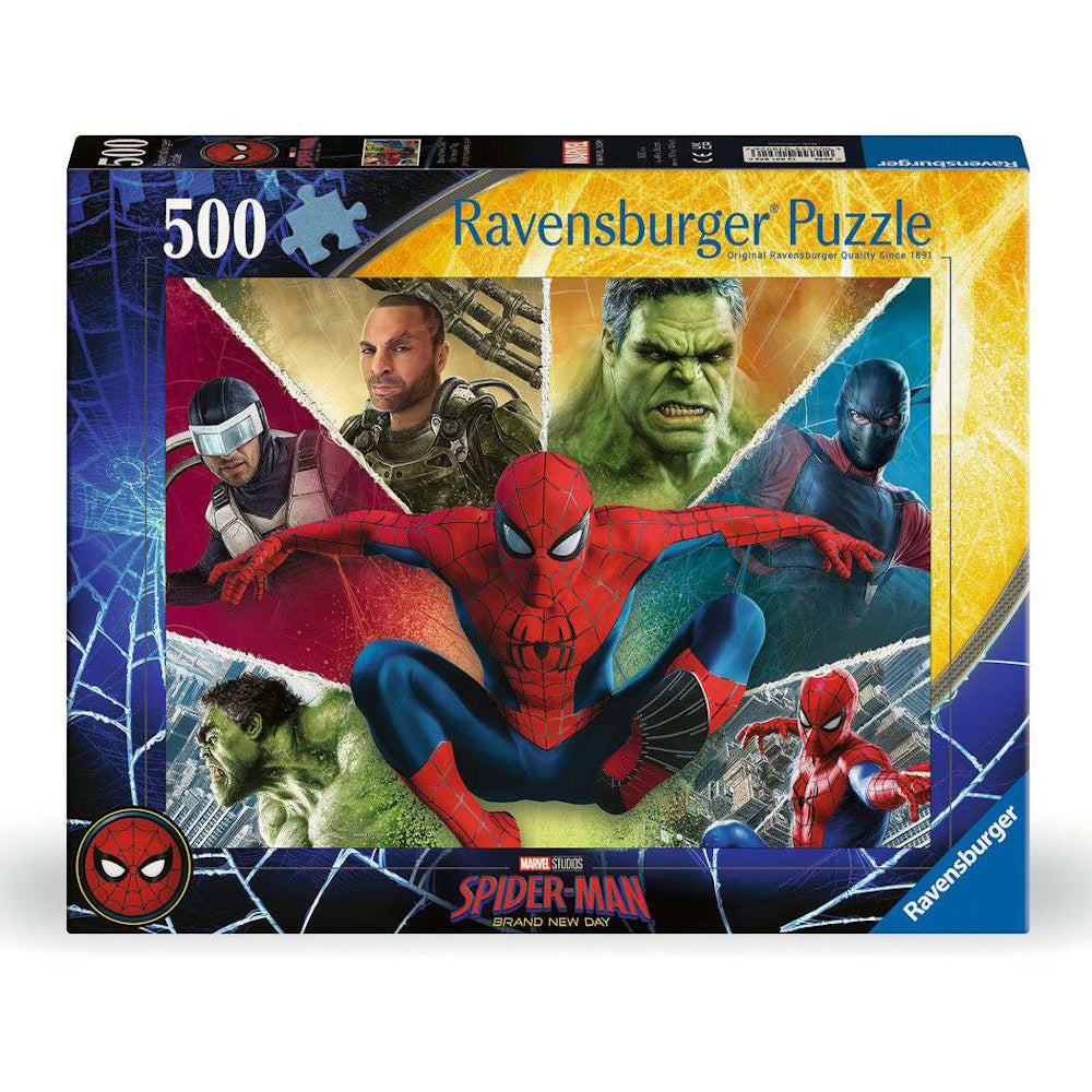 Ravensburger 500 Piece Puzzle - Spider-Man Brand New Day