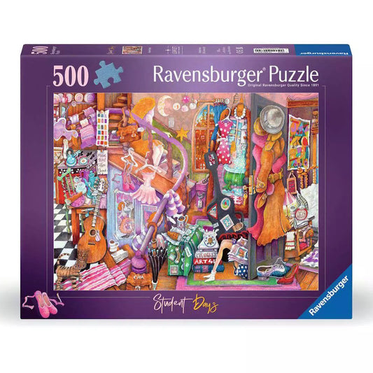 Ravensburger 500 Piece Puzzle - Student Days