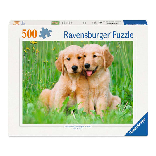 Ravensburger 500 Piece Puzzle - The Golden Retriever Brothers