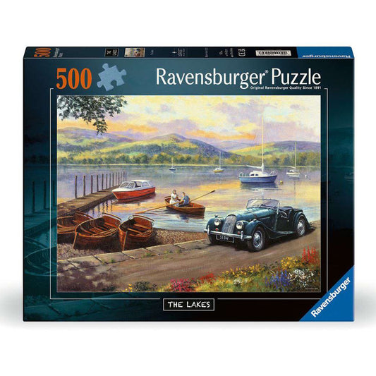 Ravensburger 500 Piece Puzzle - The Lakes