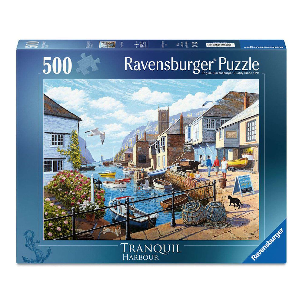 Ravensburger 500 Piece Puzzle - Tranquil Harbour