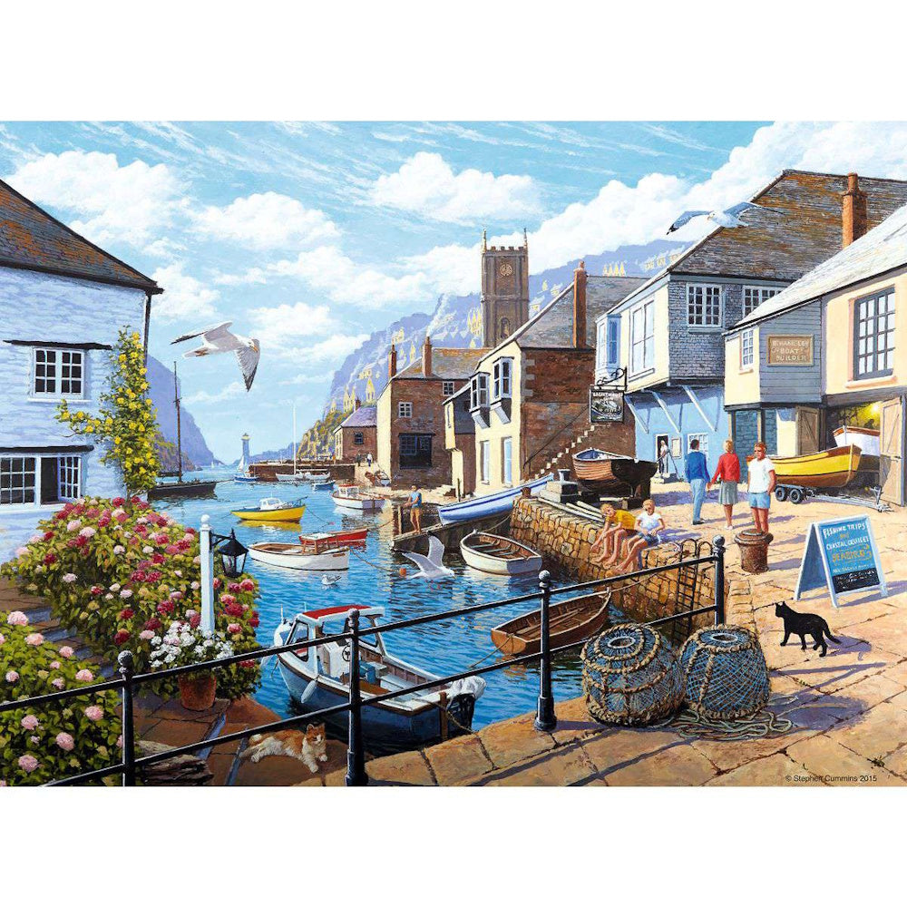 Ravensburger 500 Piece Puzzle - Tranquil Harbour