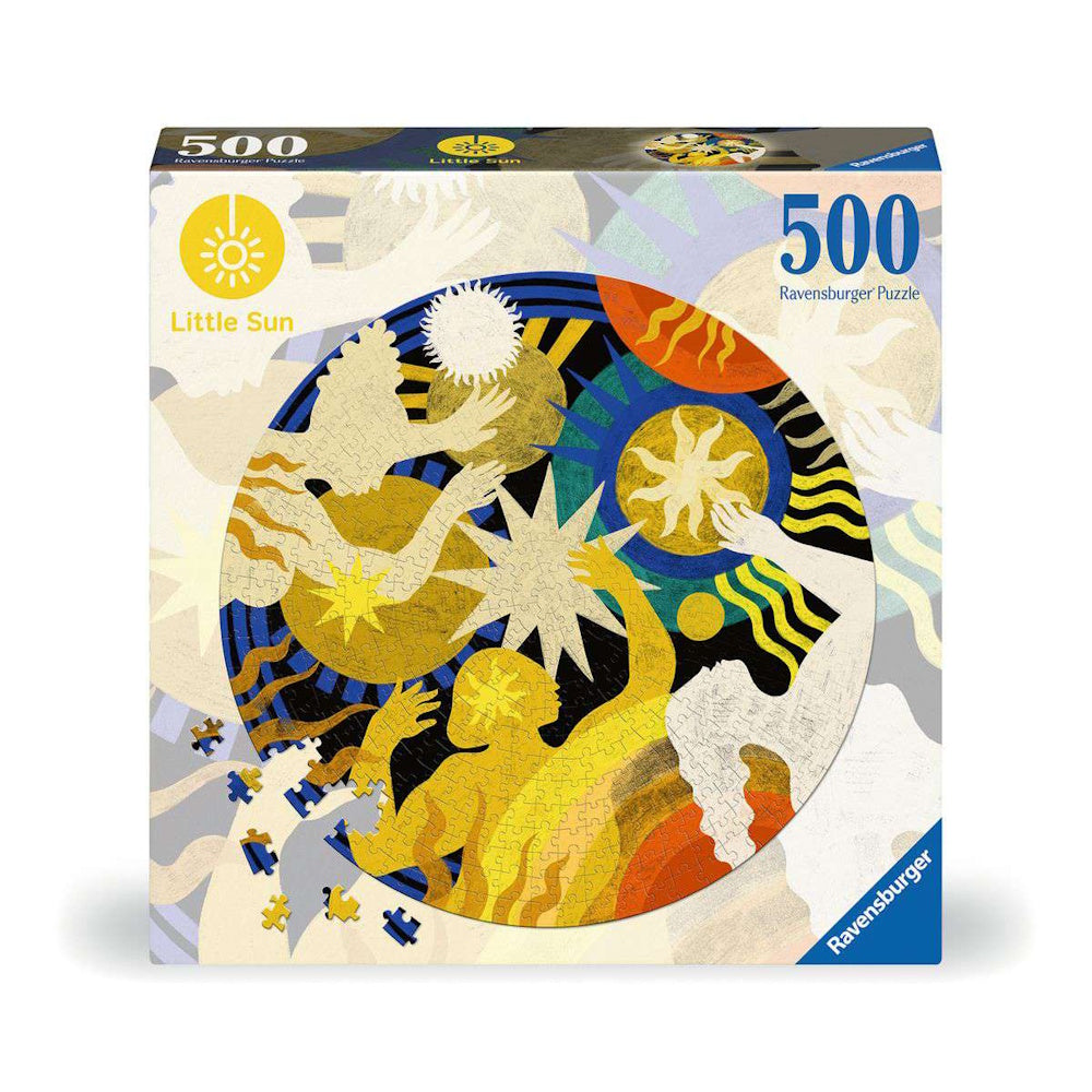 Ravensburger 500 Piece Round Puzzle - Little Sun: Engage
