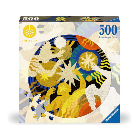Ravensburger 500 Piece Round Puzzle - Little Sun: Engage