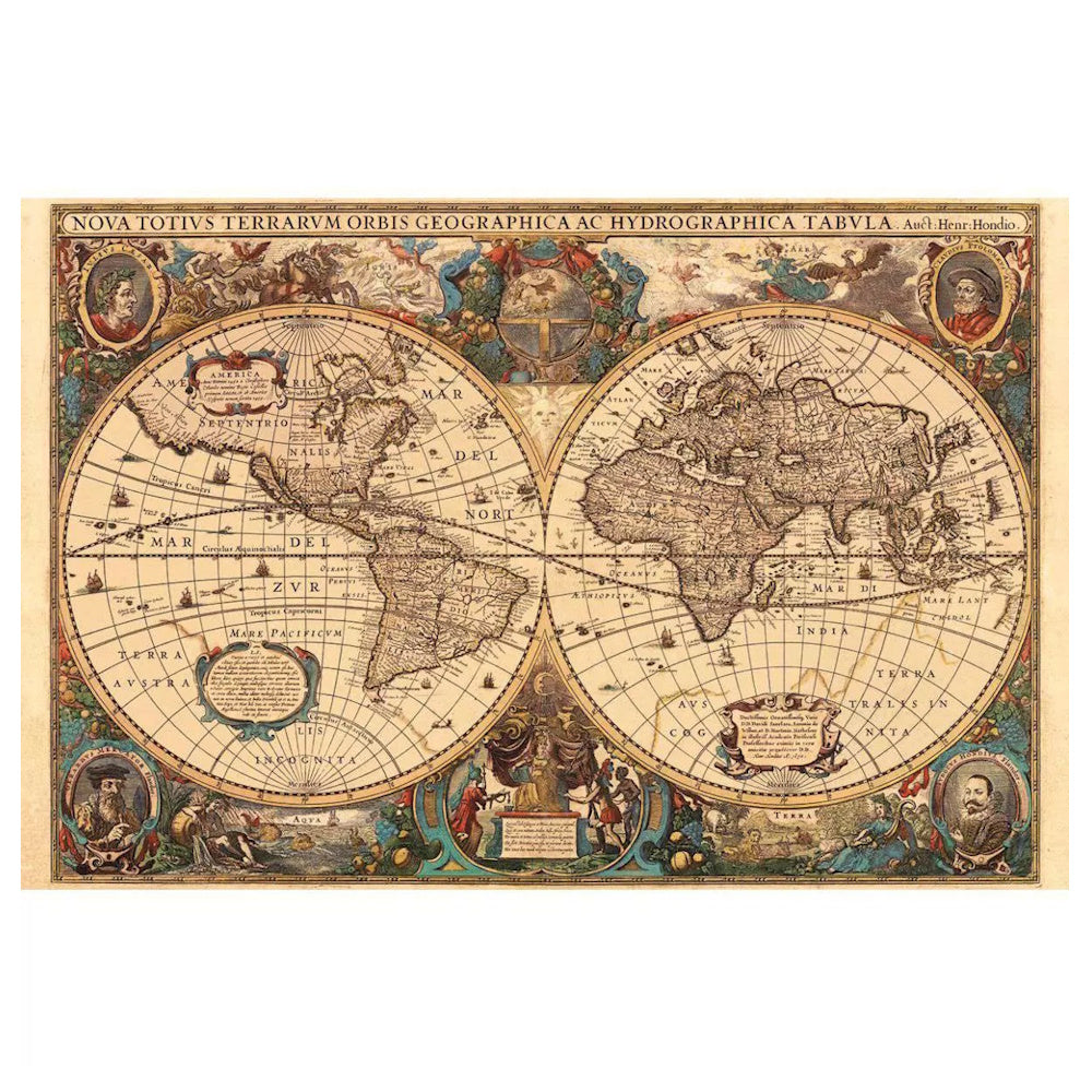 Ravensburger 5000 Piece Puzzle - Antique World Map