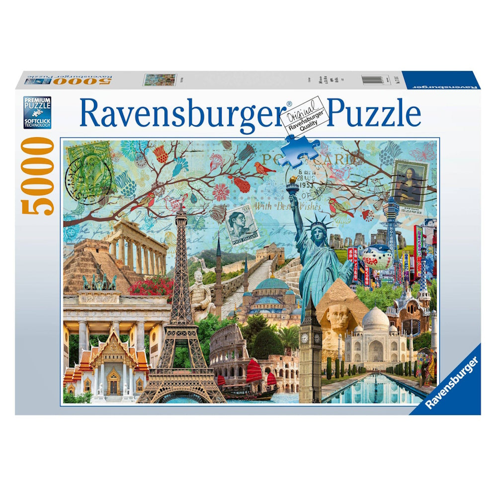 Ravensburger 5000 Piece Puzzle - Big City Collage