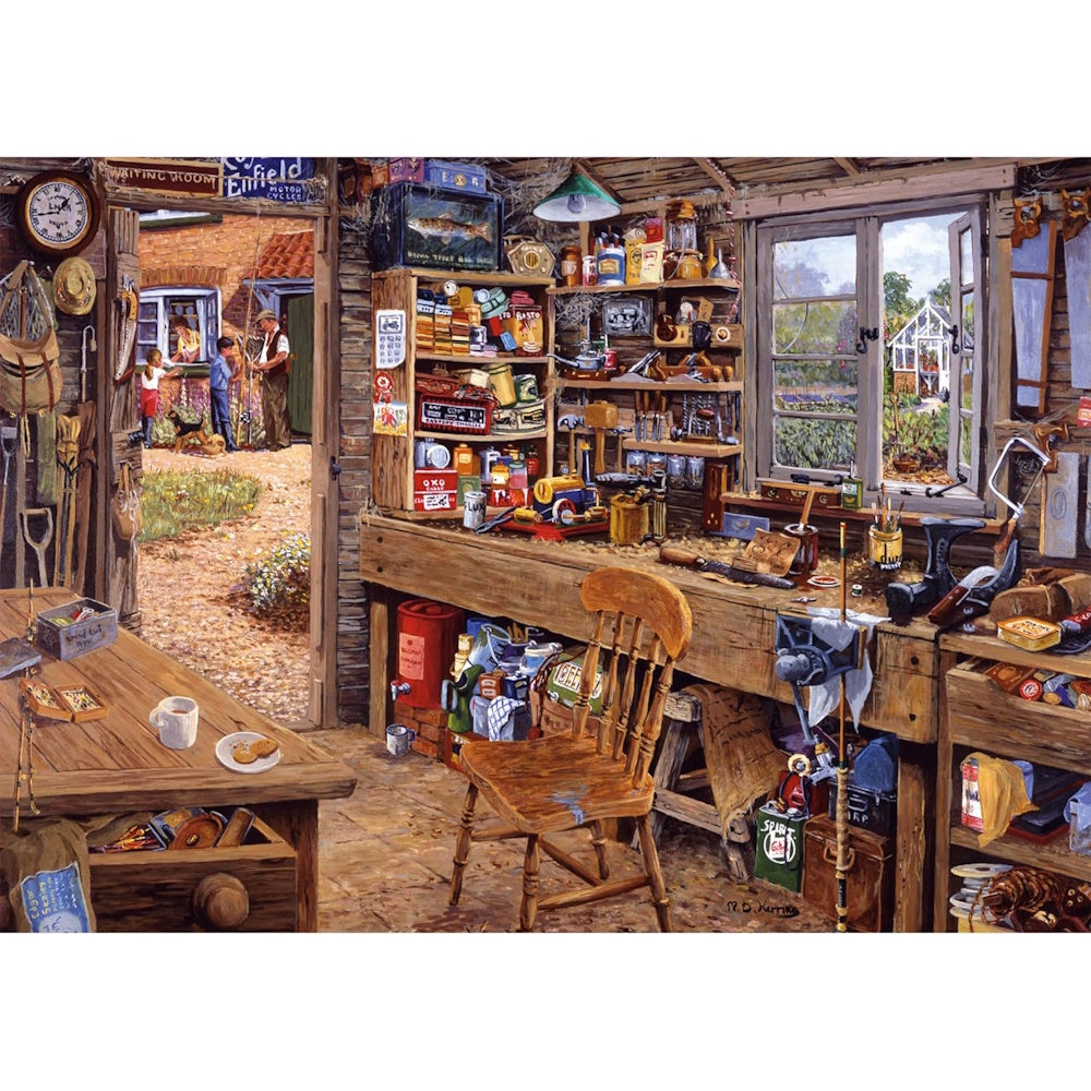 Ravensburger 500 LF Piece Puzzle - Dad's Shed