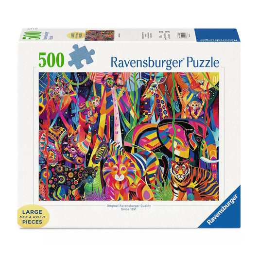 Ravensburger 500 LF Piece Puzzle - Jewelled Jungle