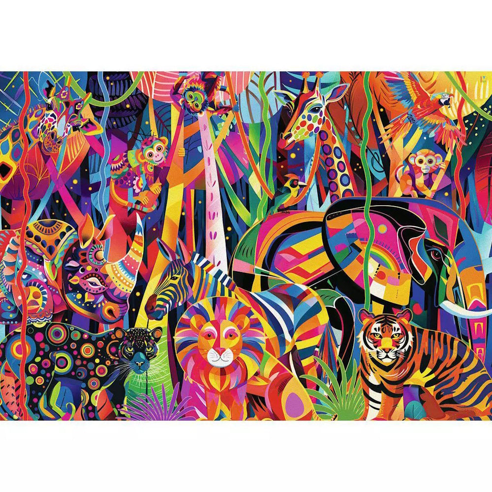 Ravensburger 500 LF Piece Puzzle - Jewelled Jungle