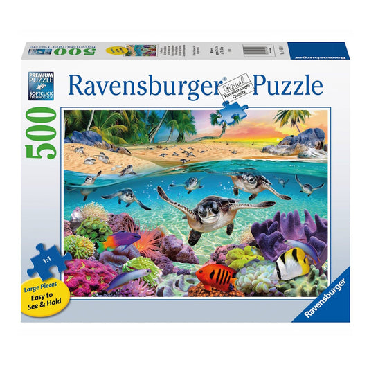 Ravensburger 500 LF Piece Puzzle - Race of the Baby Sea Turtles
