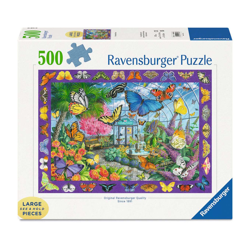 Ravensburger 500 LF Piece Puzzle - The Butterfly Palace