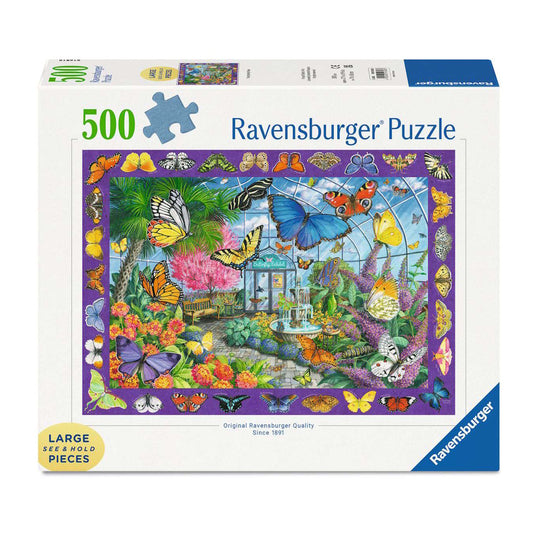 Ravensburger 500 LF Piece Puzzle - The Butterfly Palace