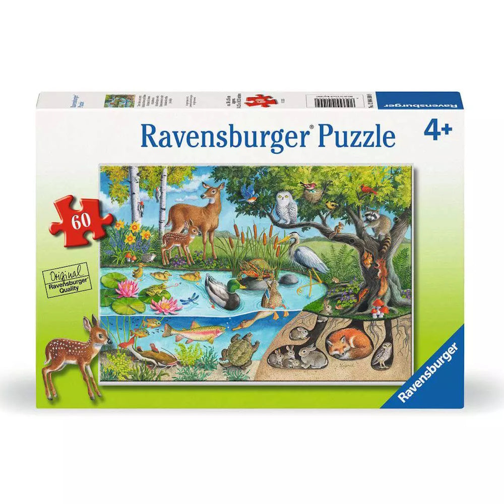 Ravensburger 60 Piece Puzzle - Animals Above & Below