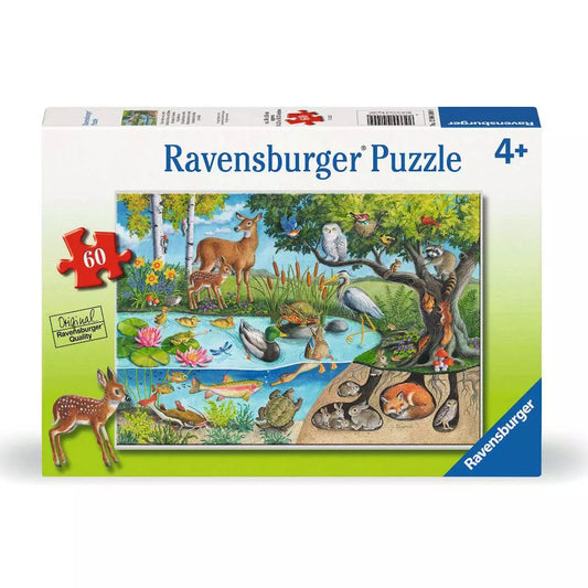 Ravensburger 60 Piece Puzzle - Animals Above & Below