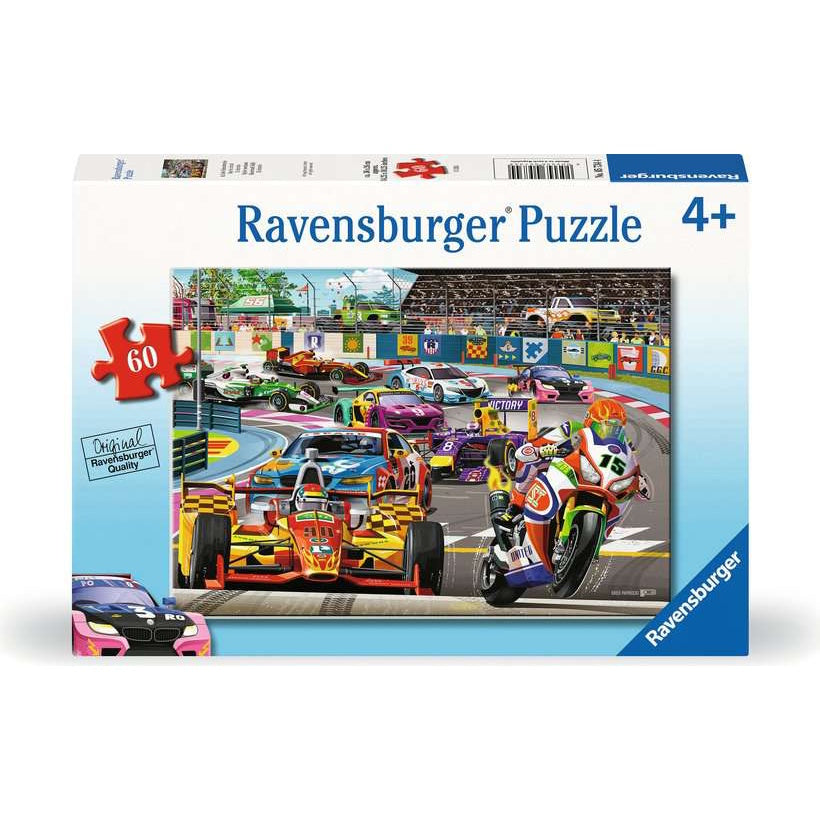 Ravensburger 60 Piece Puzzle - Racetrack Rally