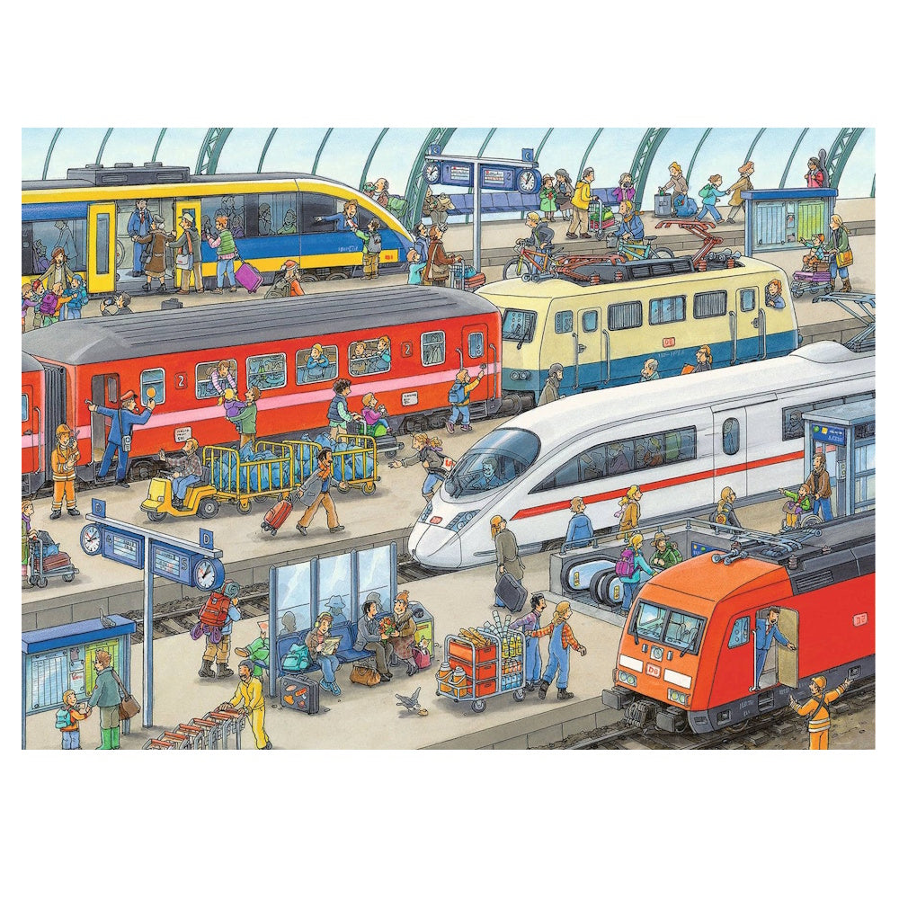 Ravensburger 60 Piece Puzzle - Railway Station
