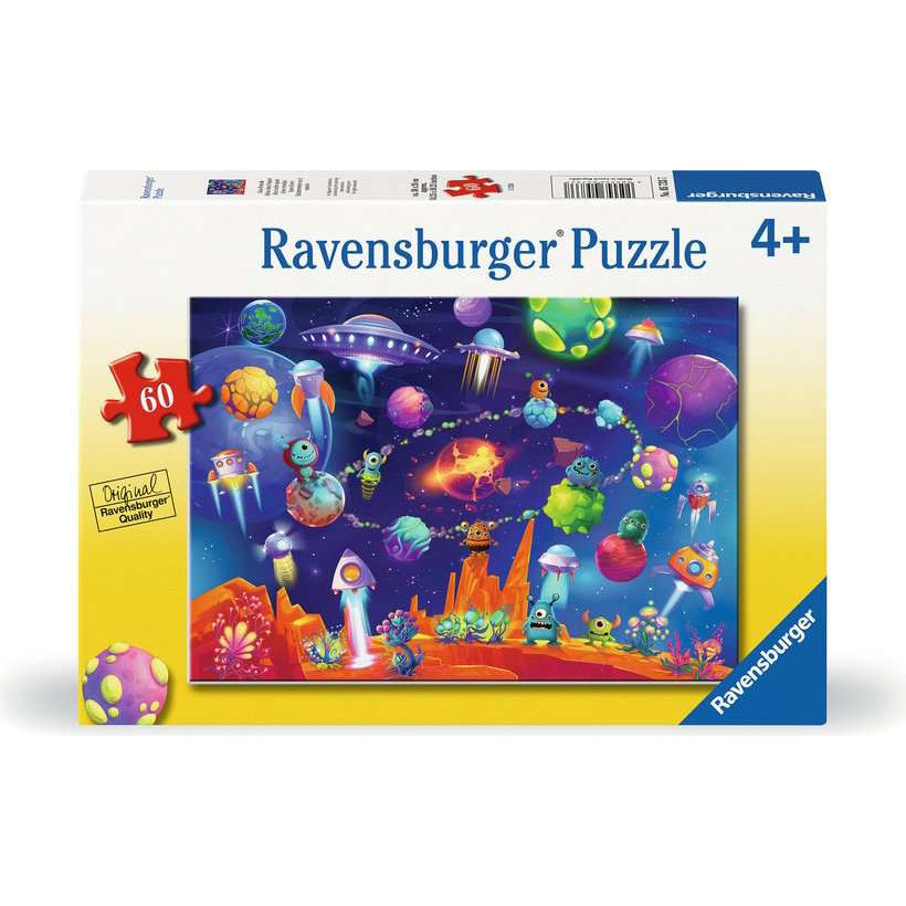 Ravensburger 60 Piece Puzzle - Space Aliens
