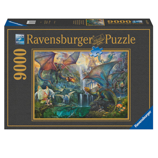 Ravensburger 9000 Piece Puzzle - Magic Forest Dragons