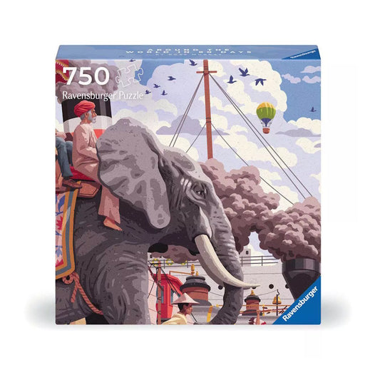 Ravensburger Art & Soul 750 Piece Puzzle - Around the World in 80 Days