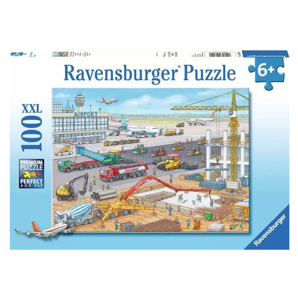 Ravensburger 100 Piece Puzzle - Construction at the Airport