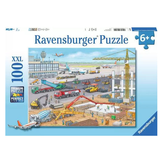 Ravensburger 100 Piece Puzzle - Construction at the Airport