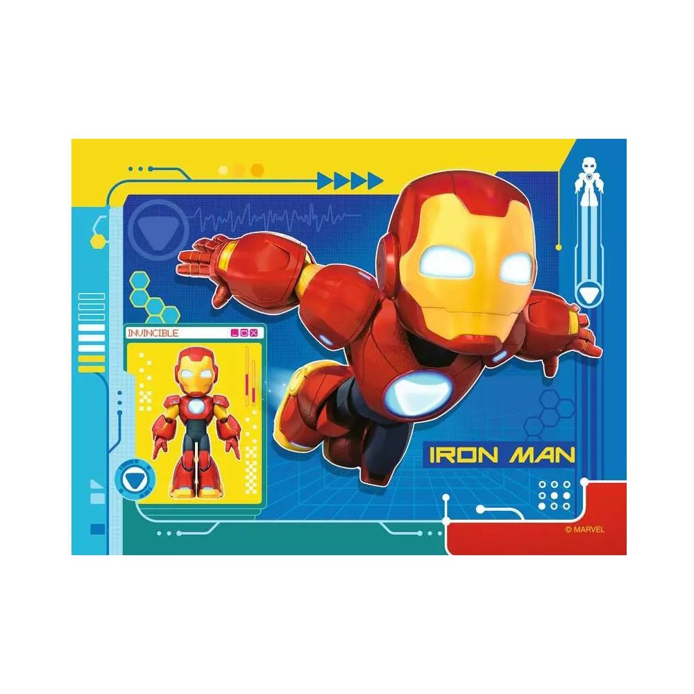 Ravensburger 4 in a Box (12, 16, 20, 24 Piece) Puzzles - Iron Man