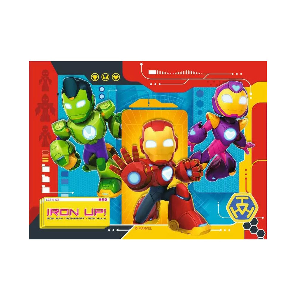 Ravensburger 4 in a Box (12, 16, 20, 24 Piece) Puzzles - Iron Man