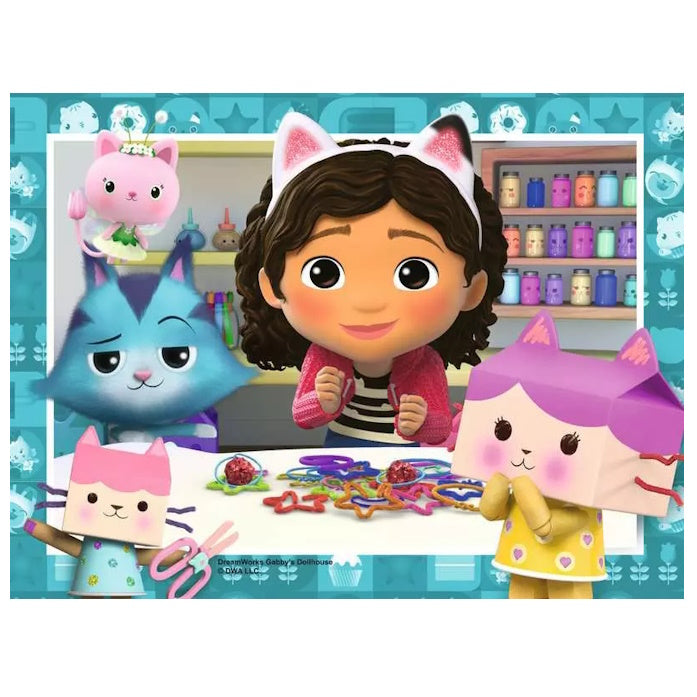 Ravensburger 4 in a Box (12, 16, 20, 24 Piece) Puzzles - Gabby’s Dollhouse