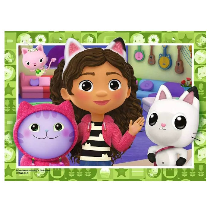 Ravensburger 4 in a Box (12, 16, 20, 24 Piece) Puzzles - Gabby’s Dollhouse