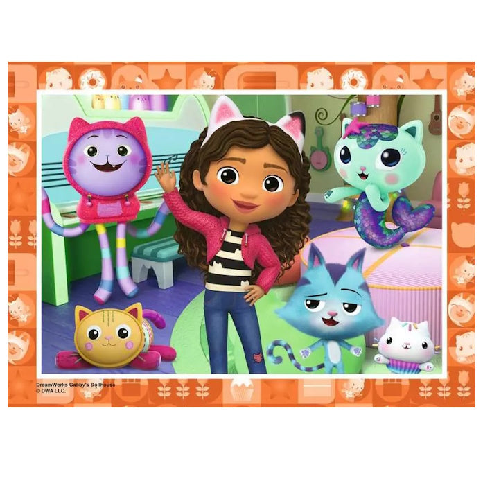 Ravensburger 4 in a Box (12, 16, 20, 24 Piece) Puzzles - Gabby’s Dollhouse