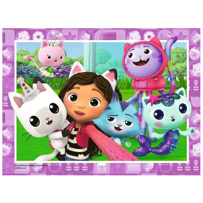 Ravensburger 4 in a Box (12, 16, 20, 24 Piece) Puzzles - Gabby’s Dollhouse