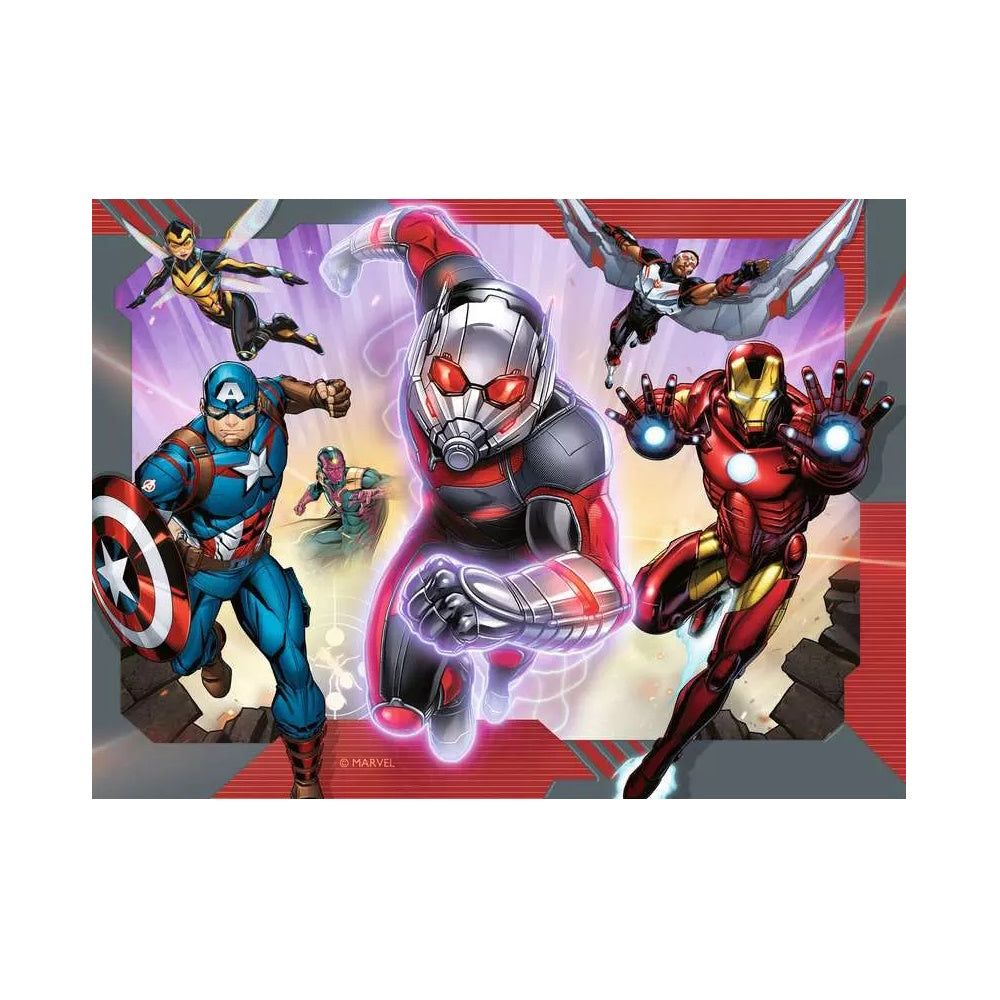 Ravensburger 4 in a Box (12, 16, 20, 24 Piece) Puzzles - Marvel Avengers