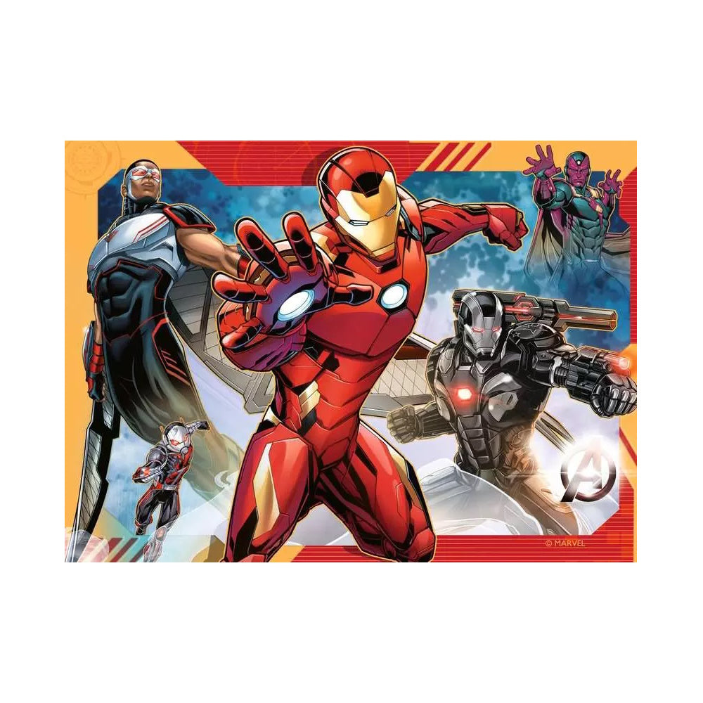 Ravensburger 4 in a Box (12, 16, 20, 24 Piece) Puzzles - Marvel Avengers