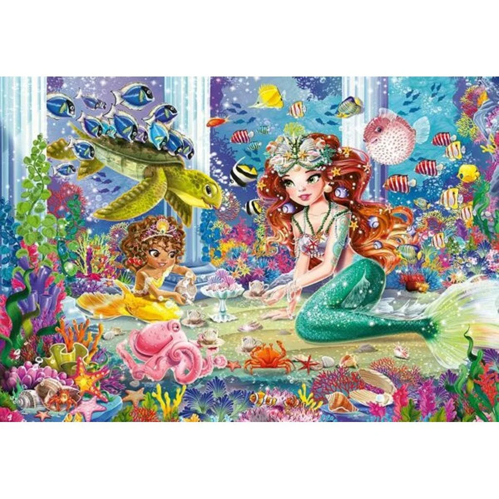 Ravensburger 2 x 24 Piece Puzzles - Mermaid Tea Party