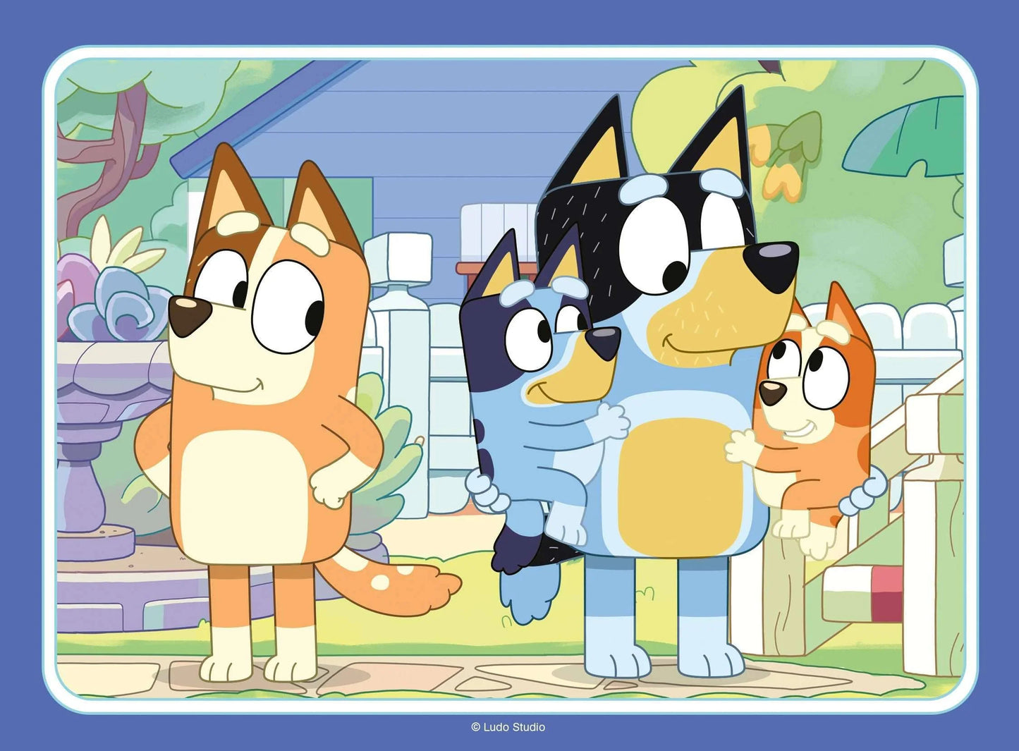 Ravensburger 4 Puzzles - Bluey Lets Do This