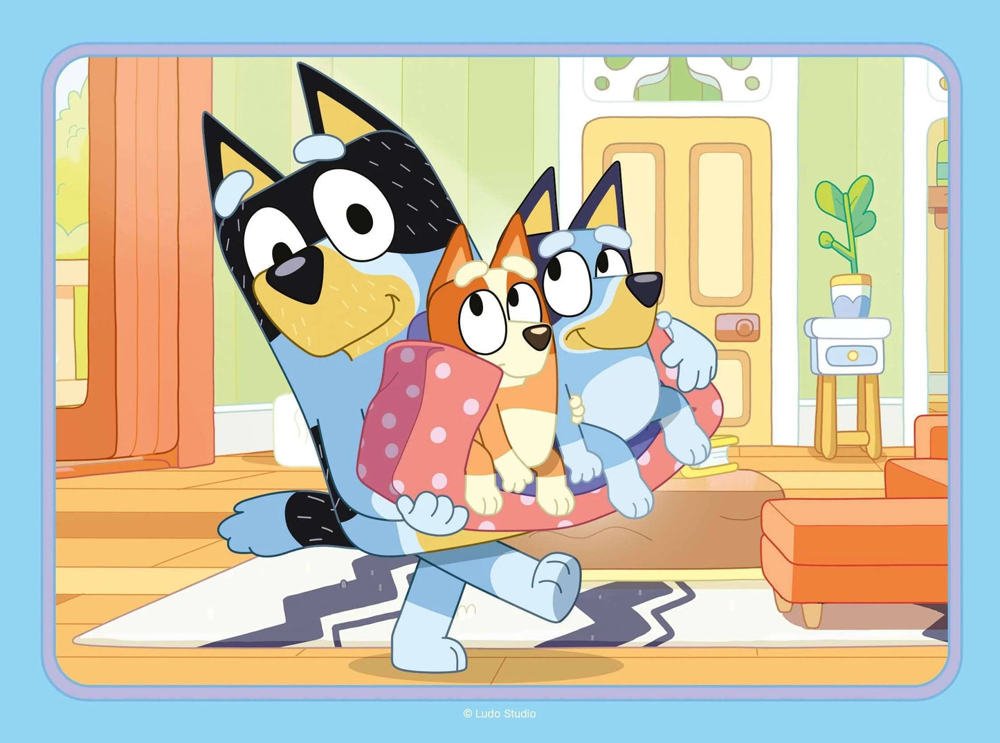 Ravensburger 4 Puzzles - Bluey Lets Do This
