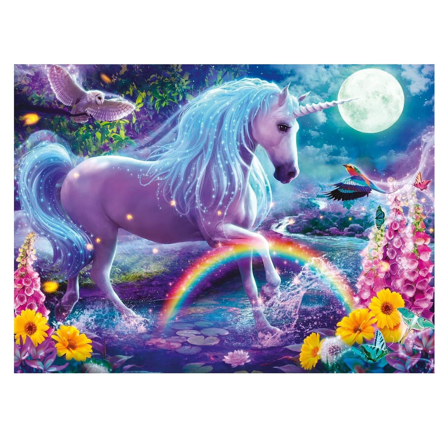 Ravensburger 4 x 100 Piece Puzzles - Magical Unicorns